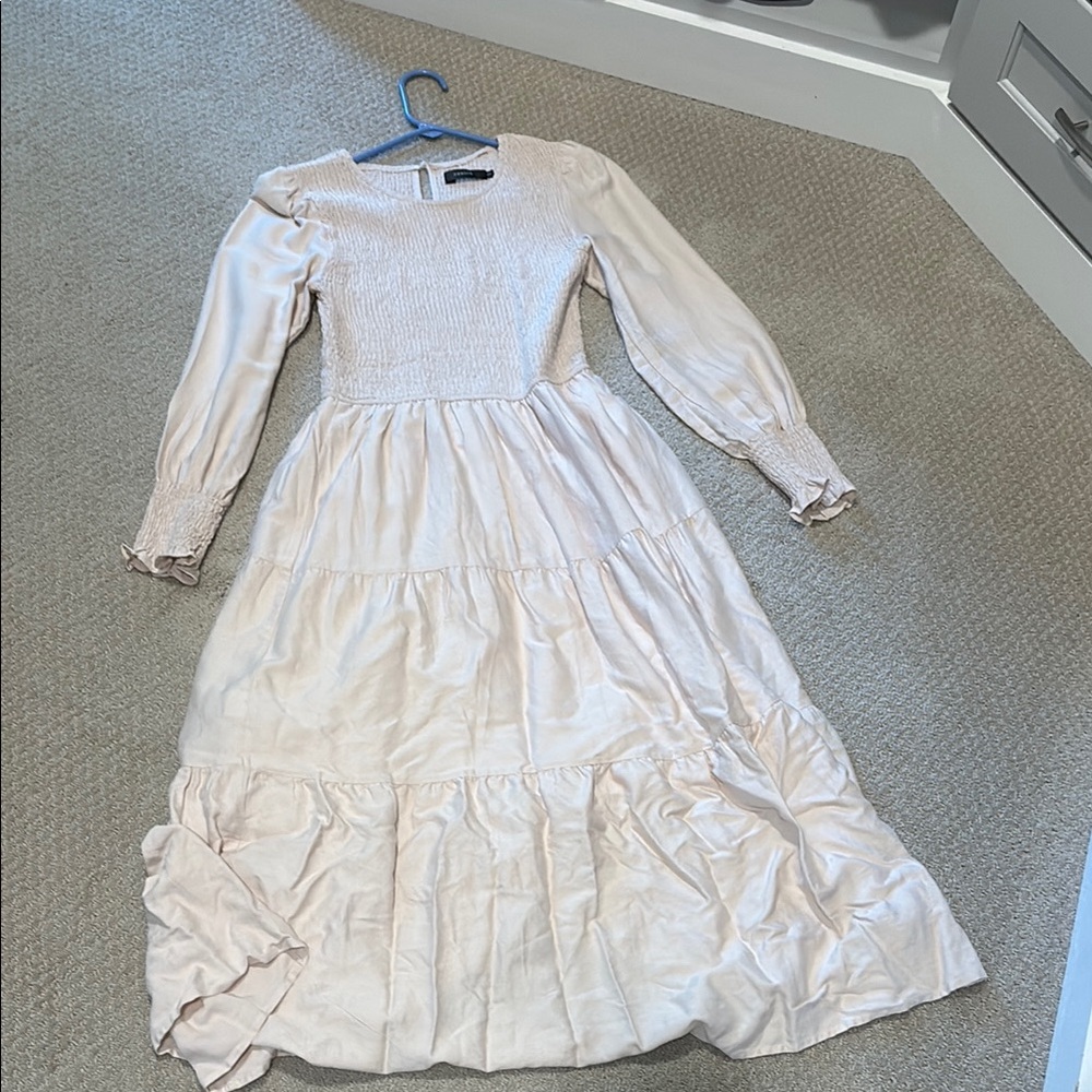 Elegant Cream Kids Dress